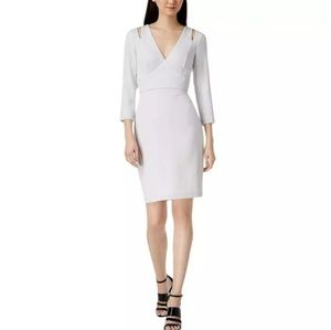 Calvin Klein metallic dress